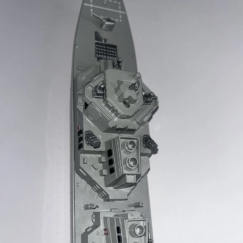 Warship Warship Model Destroyer Ornaments Military Plastic Toy Ship Collectible